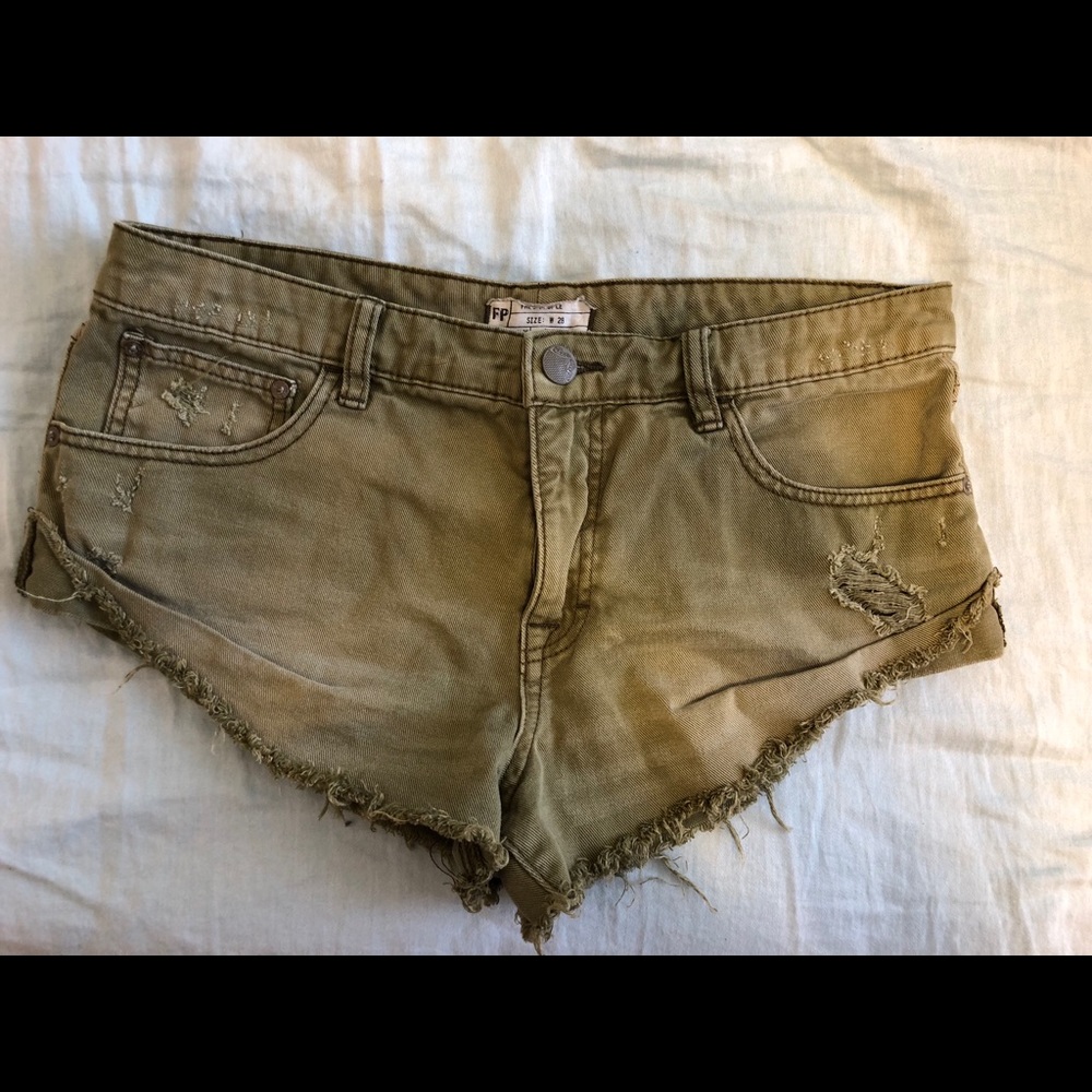 Free People Cutoff Shorts